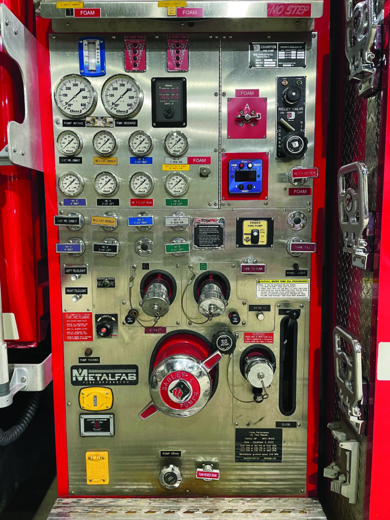 K&T Fire Truck Panel